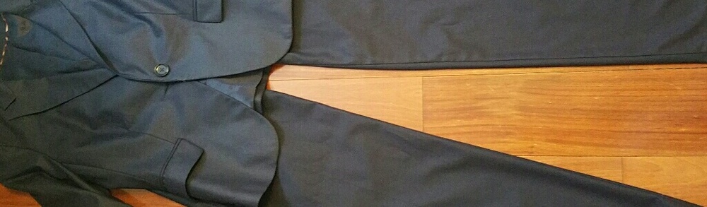 Suit dark indigo